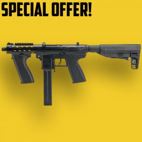 Echo1 General Assault Tool X (GAT)  AEG Sub Machine Gun (Black / GATX - JP129)