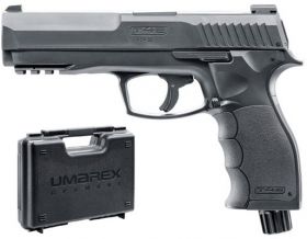 Umarex T4E HDP .50 Caliber Paintball Pistol (7.5j - With Pistol Case and 100 Rubber Balls)