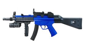 Cyma Swat Series Spring Rifle (With Sight/Grip/Torch - HY015B - Blue)