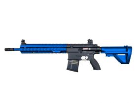 Golden Eagle 417 AEG Rifle with Mosfet (Full Metal - E6902M - Blue)