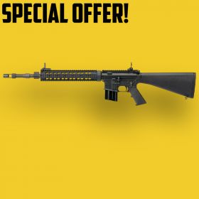 Colt MK12 MOD1 Gas Blowback Rifle (by GHK - Forged Version - Black - DMR/1.5J)