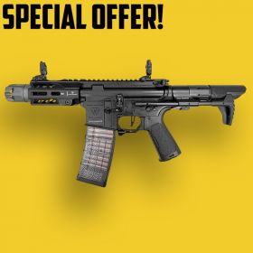 Strike Industries x EMG 4 AR Strike Oppressor M4 Short Barrel Gas Blowback by Cyma (MWS - SI.1301 BK)