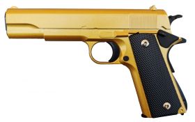 Vigor 1911 S2 Custom Spring Pistol (Full Metal - Gold - V14)