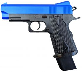 Vigor 4.3 Spring Pistol (Extended Mag. - Blue - Polymer - 2112-A1)
