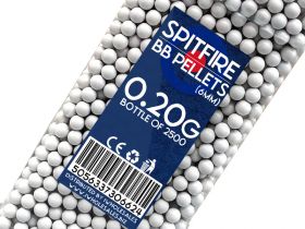 Spitfire BB Pellets 0.20g (2500 Bottle - White)