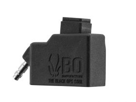 BO Manufacture M4 HPA Adapter for Hi-Capa Series Gas Pistols (Black)