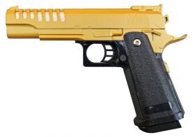 Vigor 5.1 Ported Spring Pistol (Full Metal - Gold - V17)