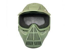 T&D Tactical Full Face Protection with Eye Protection (Green/OD - TD011-OD)