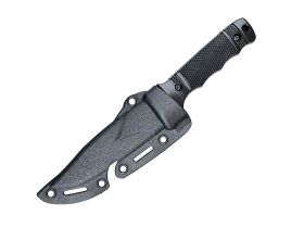 ACM Mini Rubber Knife with Blade Case (Black)