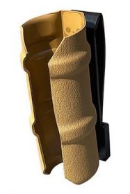 Deadly Customs Kydex Holster 40mm Style Fast/Quick Draw (Tan)