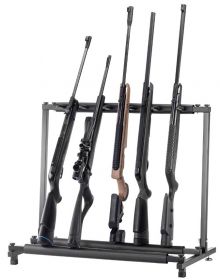 BO Manufacture Vertical Metal Rack for 5 Weapons/Rifles