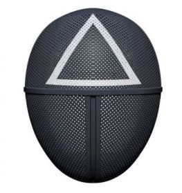 ACM Costume Face Mask (TRIANGLE - Hard Black Mask)