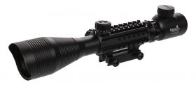Lancer Tactical 4-12x50 EG Red and Green Sniper Scope