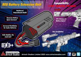 Airtech Studios BEU Battery  Extension Unit for CS  CXP-MARS  PDW9