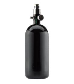 BO Manufacture 0.8L aluminum bottle pack plus 3000 PSI Gauge Preset