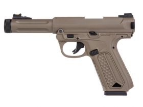 Action Army Ruger MKIV Gas Blowback Pistol (AAP01 - Tan - SEMI-ONLY)