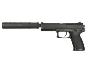 HFC 23 Socom Gas Pistol with Silencer (Black - GGH-0302)