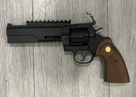 Boneyard - King Arms 357 Evil Gas Revolver (Full Metal - KA-PG-04-GAS)