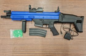 [D] FN Herstal SCAR-L Budget AEG (Blue - Cybergun - 20966)