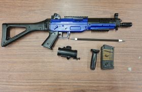 [D] Double Eagle 555 AEG Rifle (M82 - Blue)