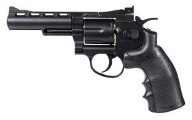 Hwasan 4.0" Co2 Revolver (4.5mm/.177 - Black - Full Metal)