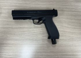 Borner PDW50 0.50 Paintball Pistol (Co2 Powered by Vesta Defense) (Black)