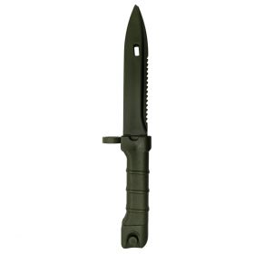 T&D Rubber Bayonet Knife for AK47/SVD Series Rifle (OD - TD206-OD)