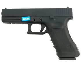 WE G17 Series Gen 3 Co2 Blowback Air Pistol – (4.5mm/.177 – WE-45-G001A-BK)