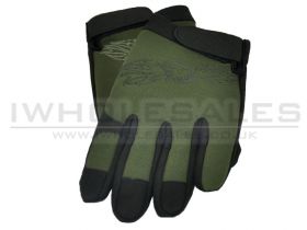 ACM Techx Full Fingered Gloves V1 (Green)