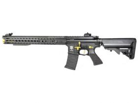 APS "Boar Tactical" Silver Edge 17" KeyMod (3 Gun) AEG (ASR-118 - Gold/Black)