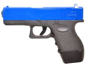 Galaxy G16 17 Series Full Metal Spring Pistol (G16 - Blue)