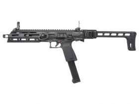 G&G SMC-9 9mm Conversion Carbine Kit with GTP9 Gas Blowback Pistol (Black - GAS-SMC-9MM-BBB-ECM)