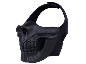 Big Foot Skull Lower Mask (Black)