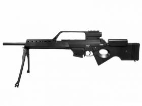 JG G39 G608 SL82 AEG Sniper Rifle with Bipod and Inbuilt Scope (JG-1438 - Black)