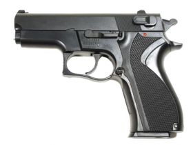 LS M84 Gas Heavy Non-Blowback Pistol (Black - GGH-9501)