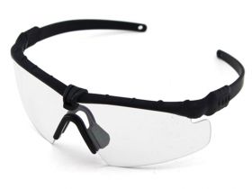 Big Foot 2.0 Framework (ANSI Z80.3) GLASSES (Black Frame - Clear Lens)