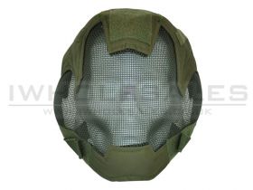 ACM Full Face Fencing Mask with Eye Protection (Green)