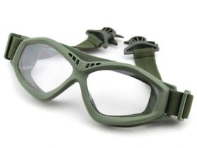 Big Foot Clear Glasses (FAST Helmet Adapted Version) (OD)