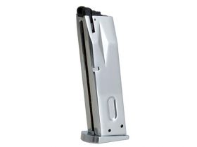 LS M9 Gas Magazine for GGB-9606 (Silver - GGB-09606SM)