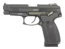 Raptor MP443 Gas Blowback Pistol (Black)