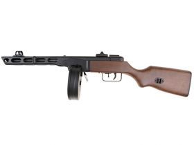 Snow Wolf PPSH AEG (SW-09 - Dual Magazine - Faux Wood)