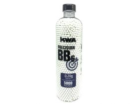KWA Precision 5000 Round BB Pellets (Bottle - 0.20g - 198-00200)