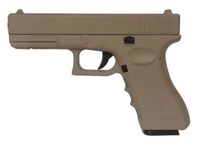 ACM 17 Series Spring Pistol (Full Metal - Tan - V20)