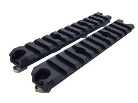 AresAmoeba 5.0" M-Lok Key Rail System (2pcs - ABS - AM-ML-R-006)