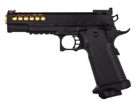 Golden Eagle Hi-Capa 5.1 Custom Series (Gold Barrel - Black - 3339)