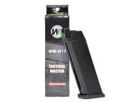 WE 17 Series Series Gas Magazine (25 Rounds - ABS - Black)