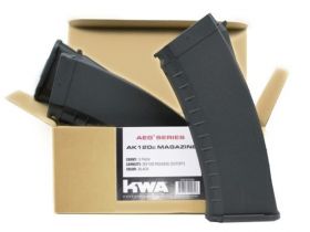 KWA AKR-74M AEG3 Series Magazine (3 Pack - 30/120 Rounds Each - Black - 197-07703)