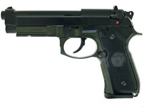 KJWorks M9 Gas Blowback Pistol (Full Metal - KJW-M9A1-GAS-OD)