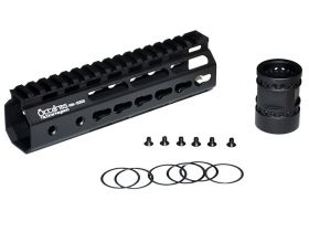 Ares Octa Arms 7" Keymod System Handguard Set (Black) (KM-006S-BK)