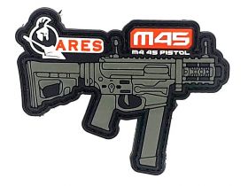Ares x Amoeba M45 X-Class Patch (Black - PATCH-P-002)